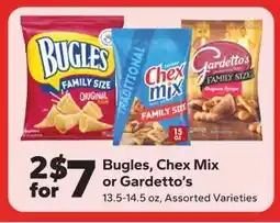 Save a Lot Bugles, Chex Mix or Gardetto’s offer
