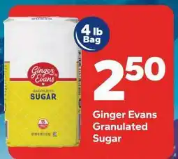 Save a Lot Ginger Evans Granulated Sugar offer