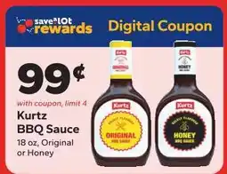 Save a Lot Kurtz BBQ Sauce offer