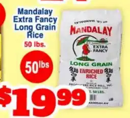 Western Beef Mandalay Extra Fancy Long Grain Rice offer