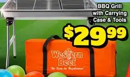 Western Beef BBQ Grill with Carrying Case & Tools offer