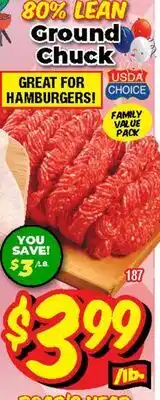Western Beef 80% LEAN Ground Chuck offer