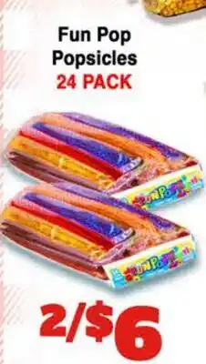 Western Beef Fun Pop Popsicles offer