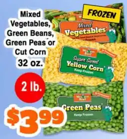 Western Beef Mixed Vegetables, Green Beans, Green Peas or Cut Corn offer
