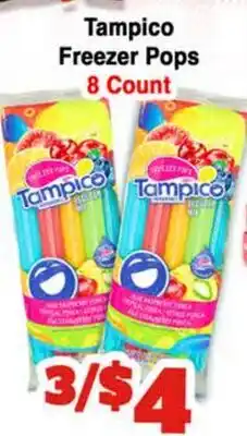 Western Beef Tampico Freezer Pops offer