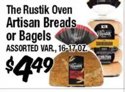 Western Beef The Rustik Oven Artisan Breads or Bagels offer