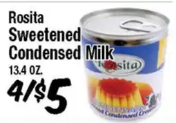 Western Beef Rosita Sweetened Condensed Milk offer