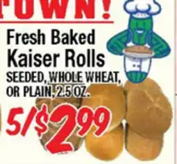 Western Beef Fresh Baked Kaiser Rolls offer