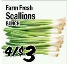 Western Beef Farm Fresh Scallions offer