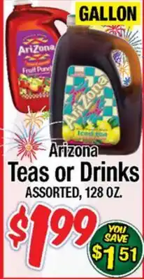 Western Beef Arizona Teas or Drinks offer