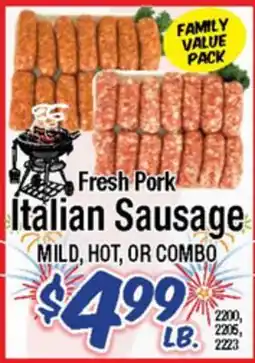Western Beef Fresh Pork Italian Sausage offer