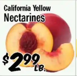 Western Beef California Yellow Nectarines offer
