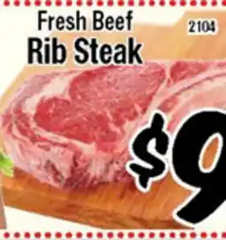 Western Beef Fresh Beef Rib Steak offer