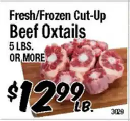 Western Beef Fresh/Frozen Cut-Up Beef Oxtails offer