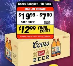 Western Beef Coors Banquet offer
