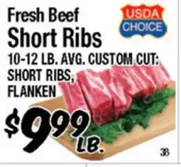 Western Beef Fresh Beef Short Ribs offer