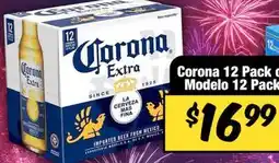 Western Beef Corona 12 Pack or Modelo offer