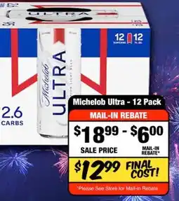 Western Beef Michelob Ultra offer