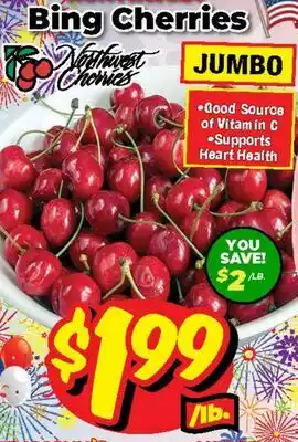 Western Beef Bing Cherries offer