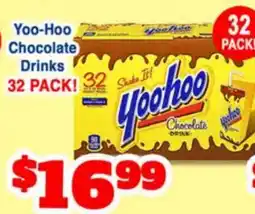 Western Beef Yoo-Hoo Chocolate Drinks offer