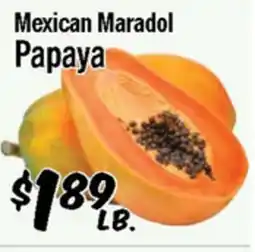 Western Beef Mexican Maradol Papaya offer