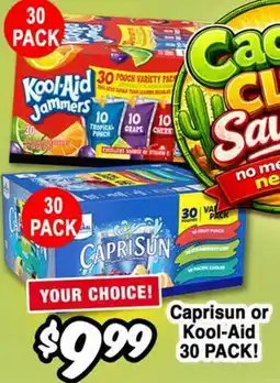 Western Beef Caprisun or Kool-Aid offer