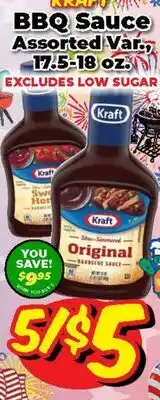 Western Beef KRAFT BBQ Sauce offer