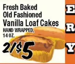 Western Beef Fresh Baked Old Fashioned Vanilla Loaf Cakes offer