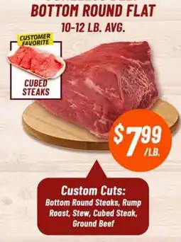Western Beef BOTTOM ROUND FLAT offer