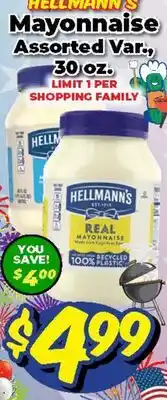 Western Beef HELLMANN'S Mayonnaise offer