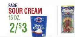 Circus Fruits FAGE SOUR CREAM offer