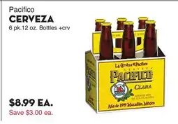 Bristol Farms Pacifico CERVEZA offer