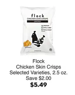 Bristol Farms Flock Chicken Skin Crisps offer