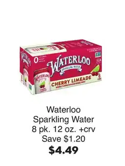 Bristol Farms Waterloo Sparkling Water offer