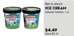 Bristol Farms Ben & Jerry's ICE CREAM offer