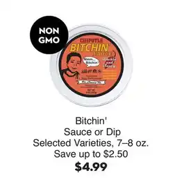Bristol Farms Bitchin' Sauce or Dip offer