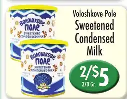 Garden Fresh Market Voloshkove Pole Sweetened Condensed Milk offer