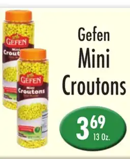 Garden Fresh Market Gefen Mini Croutons offer