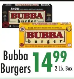 Garden Fresh Market Bubba Burgers offer