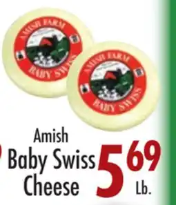 Garden Fresh Market Amish Baby Swiss Cheese offer