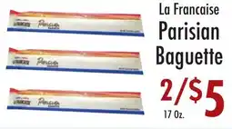 Garden Fresh Market La Francaise Parisian Baguette offer
