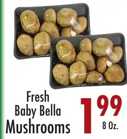Garden Fresh Market Fresh Baby Bella Mushrooms offer