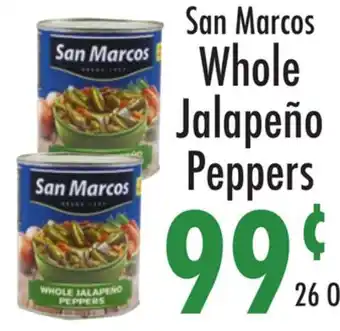 Garden Fresh Market San Marcos Whole Jalapeño Peppers offer