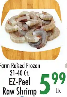 Garden Fresh Market Farm Raised Frozen EZ-Peel Raw Shrimp offer
