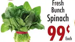 Garden Fresh Market Fresh Bunch Spinach offer