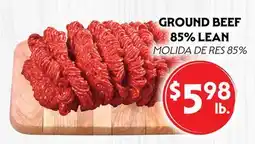 La Chiquita Food Market GROUND BEEF 85% LEAN offer