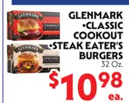 La Chiquita Food Market GLENMARK CLASSIC COOKOUT STEAK EATER'S BURGERS offer