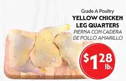 La Chiquita Food Market Grade A Poultry YELLOW CHICKEN LEG QUARTERS offer