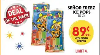 La Chiquita Food Market SEÑOR FREEZ ICE POPS offer