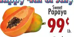 Garden Fresh Market Sweet Papaya offer